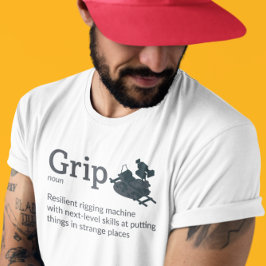 Grip Definition Light Mode - Film Crew T-shirt