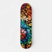 Grip het & Rip het Skateboard (Voorkant)