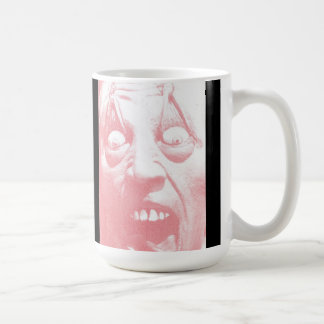 Grip Koffie Mok boze gezicht