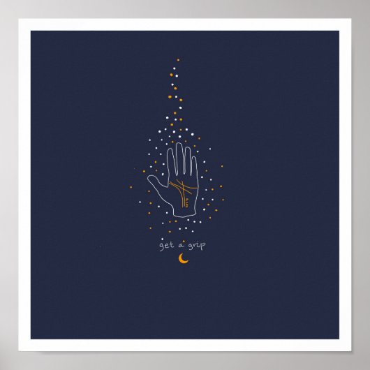 Grip krijgen poster (Voorkant)