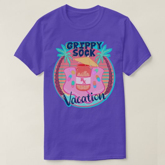Grippy Sock Vakantie T-shirt (Design voorkant)
