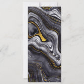 Gris Agis Plan Mariage de sièges Table Place Carte (Dos)