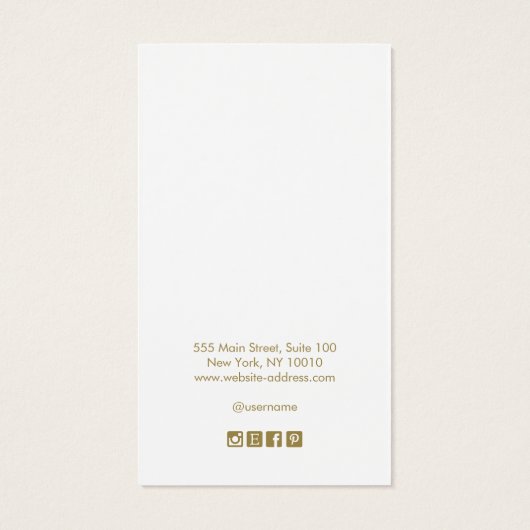 Gris Ajouter un logo Bordure blanche Porte d'écran (Dos)