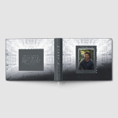 Gris Argent Véritable Foil Funérailles Livres d'in (Complet)