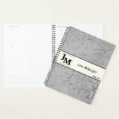 Gris Asphalt Grunge Masculine Design (Devant avec enveloppe)