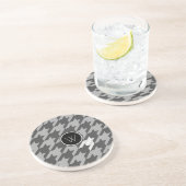 Gris avec Dessous de verre de grès en pierre de ta (Côté)