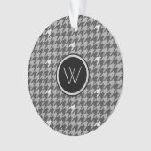 Gris avec l'ornement de base de l'accent d'argent (devant)