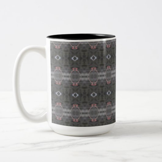 Gris Avec Mug De Café De Corail (Gauche)