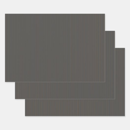 Gris avec papier à rayures orange (Lot)