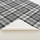 Gris Blackwatch Tartan Design Plaid (3/4)