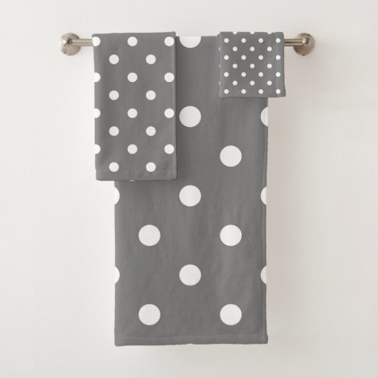 Gris & Blanc pois pointillé (En situation)