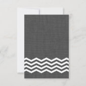 Gris Burlap RSVP (Devant)
