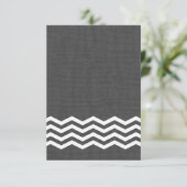 Gris Burlap RSVP (Debout devant)