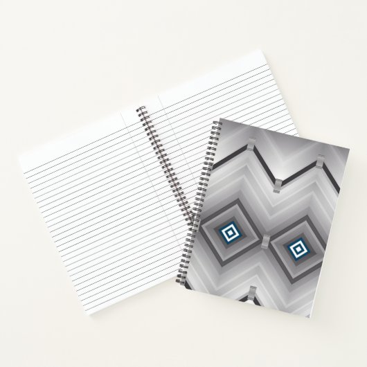 Gris Carnet spirale (Intérieur)