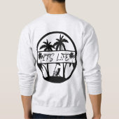 Gris c'est sweatshirt de la vie (Dos)