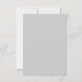 gris clair plage mason mariage pot mariage cartes (Dos)
