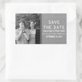 Gris Code binaire Photo Enregistrer les stickers D (Sac)
