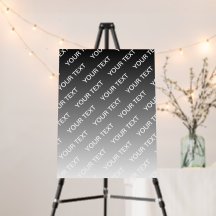 Gris (couleur changeable) Ombre & Motif de texte