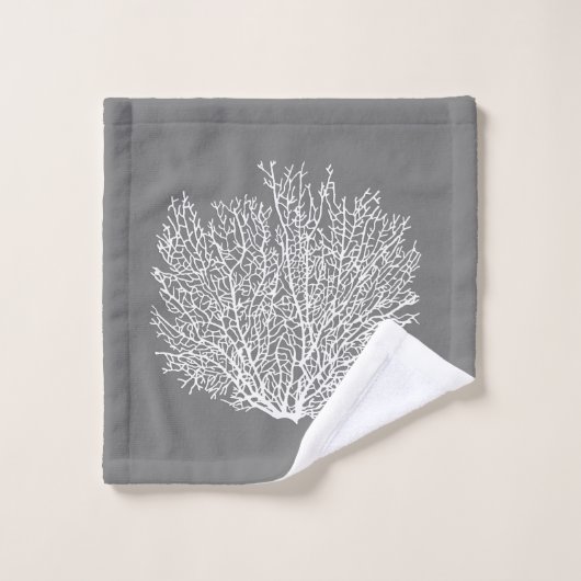 Gris d'argent / Gris   (Gant de toilette)