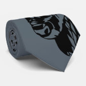 Gris de cravate de coup d'oeil de Buffalo (Roulé)