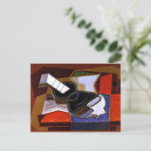 Gris - De zwarte gitaar Briefkaart (Staand voorkant)