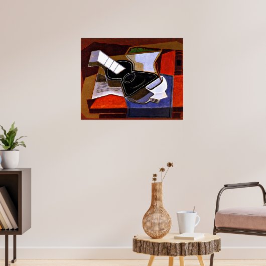 Gris - De zwarte gitaar Poster (Woonkamer 3)