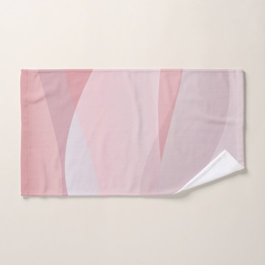 Gris dégradé violet nom abstrait (Serviette à main)