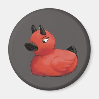 Gris Diable Duck Magnet