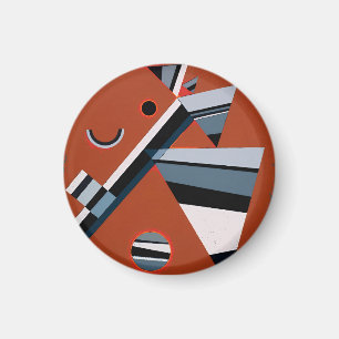 Gris door Kandinsky Abstract schilderen Moderne Ku Magneet