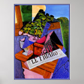 Gris - Een pot Geraniums Poster (Voorkant)