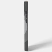 Gris élégant iPhone Apple 15 Pro Max Coque (Verso / Gauche)