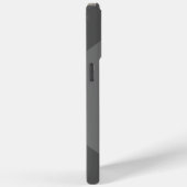 Gris élégant iPhone Apple 15 Pro Max Coque (Verso / Droite)
