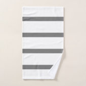 Gris et blanc Gris Gris et Gris Gris minimaux Gris (Serviette à main)