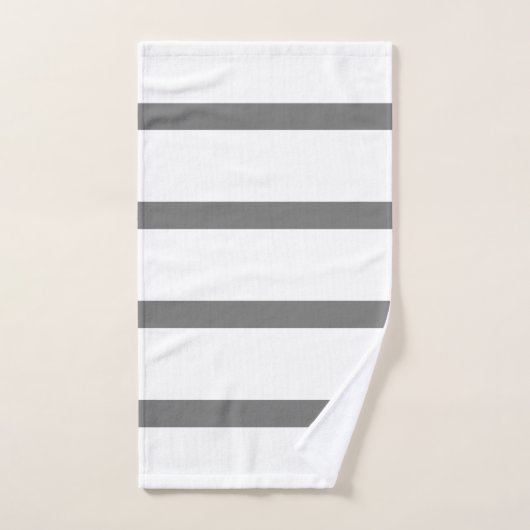 Gris et blanc Gris Gris et Gris Gris minimaux Gris (Serviette à main)