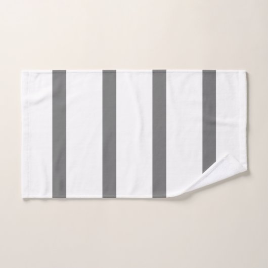 Gris et blanc Gris Gris et Gris Gris minimaux Gris (Serviette à main)