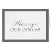 Gris et blanc| Mariage (Devant Horizontal)