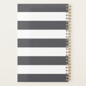 Gris et blanc personnalisés (Dos)