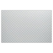 Gris et blanc pointille le tissu de | (Fat Quarter)