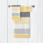 Gris et Jaune moderne Motif
