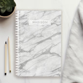 Gris et Marbre blanc Nom personnalisé Personnalisé