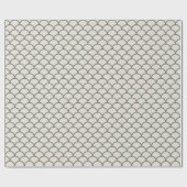 Gris et papier bronzage d'emballage cadeau de (Plat)