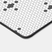 Gris étoile 4 pointes Faux Penny Tile Hexagon Tile (Coin)