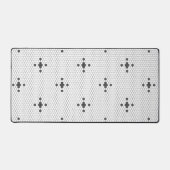 Gris étoile 4 pointes Faux Penny Tile Hexagon Tile (Recto)