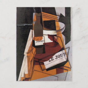 Gris - Fles, Krant en Fruit Bowl Briefkaart