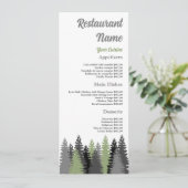 Gris forêt, Menu Restaurant Slimline (Debout devant)