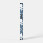 Gris Français Fleur de Lis avec monogramme (Côté droit)