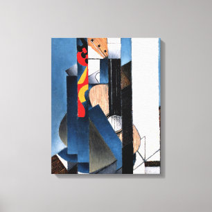 Gris - Gitaar, Canvas Afdruk