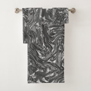 Gris graphite courbe texture rugueuse