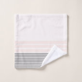 Gris Gris, Blanc Rose (Gant de toilette)