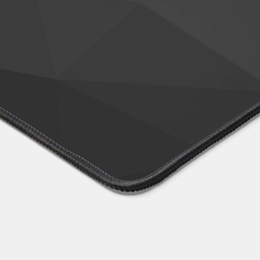 Gris gris foncé Gradient Mesh Motif géométrique (Coin)